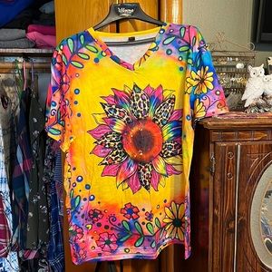 Brand new shirt, 3XL but fits more like 1XL.